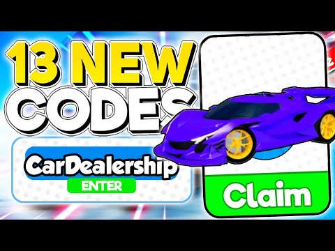 Roblox Car Dealership Tycoon New Codes! 2022 August - BiliBili