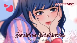 Ada yang merindukan seseorang - Fanart Serena Animasi Dasi Gantung | Speedpaint