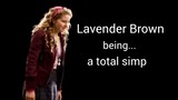 Lavender Brown being a total simp for Ron Weasley for almost 4 minutes straight