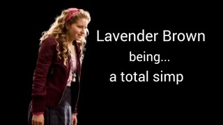 Lavender Brown being a total simp for Ron Weasley for almost 4 minutes straight