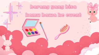 Barang Barang Yang Bisa kamu bawa saat ke event