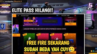 MISTERI SHOP SEKARANG SUDAH BEDA🤔😳 ELITE PASS DIHILANGKAN!!