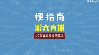 一种基于梗指南的彩六直播方法