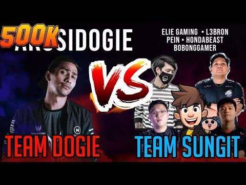 DOGIE VS SUNGIT 500K PUSTAHAN GAME2