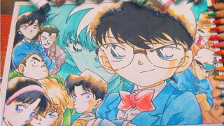 Vẽ Tranh Thám Tử Lừng Danh Conan - How To Drawing Detective Conan