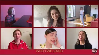 High School Musical Cast Performs 'We're All In This Together' - The Disney Family Singalong