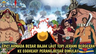 ONE PIECE 1079 - AKHIRNYA ARMADA BESAR YONKOU LUFFY BERGERAK KE EGGHEAD! PERANG BESAR DIMULAI! Teori