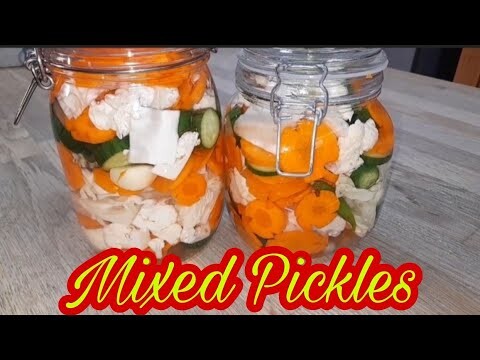 How to make simple  pickles at home #appetizer