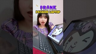 PRANK MAMA PATAHIN LAPTOP?!! 😱🥶 #HolidayWithShorts #OliviaValent