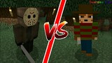 ✔️จะเป็นอย่างไร!?ถ้านำ “ Jasonฆาตรกรสุดโหด!? Vs Freddy สุดโหด ” SwanseaLab Ep.4 | Minecraft Pe