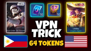 Star Wars Vpn Trick , Get Free 64 Tokens | Bounty Hunter Event | Star Wars Event | MLBB