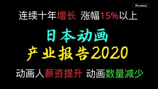 2020年日本动画产业报告出了，来看看去年日本动画业界有啥新变化？