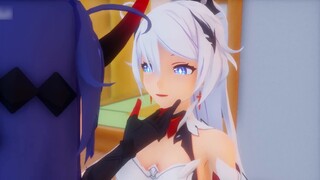 [Hoạt hình nhại lại Honkai Impact 3] Hai người họ thật biết chơi! Chơi trong bữa tiệc sinh nhật của 