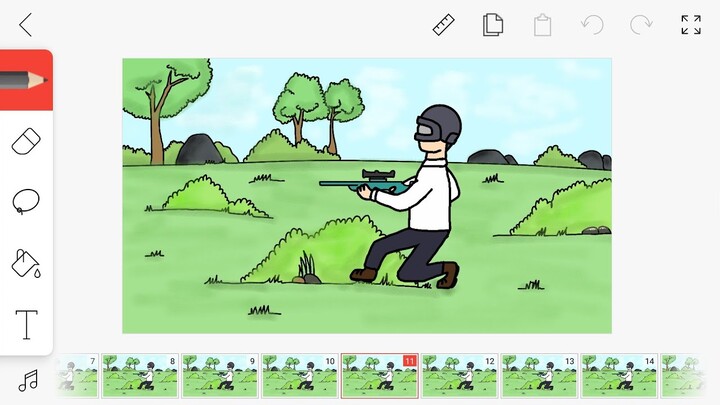 Cara Membuat Animasi PUBG Atau Free Fire - Tutorial Flipaclip