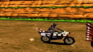 Kamen Rider The Bike Race PS1 (Kamen Rider X) Demo HD