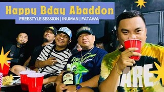 BIRTHDAY ni ABADDON ( Freestyle ) - Smugglaz , Mike Kosa , Inozent One , Numerhus