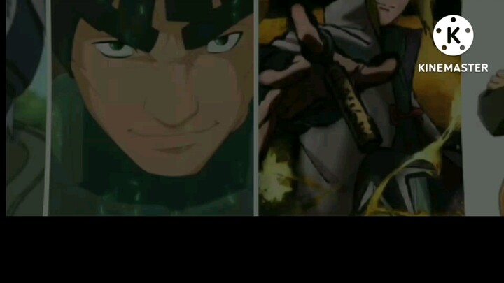 kakashi, might guy, minato, naruto