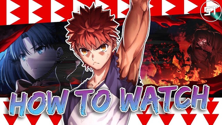 The EASIEST WAY To Watch Fate/Stay Night (For Beginners)