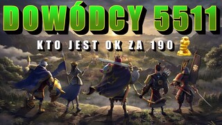 DOWÓDCY 5511! Kto jest OK za 190 złotych rzeźb? | Rise of Kingdoms