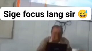 Focus Lang sir 🤣