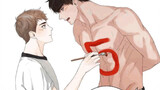 [Comic] Art student is the bottom and sports student is the top! ! I want to paint all over you! Wow
