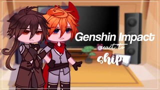 Genshin Impact reacts to ships||Zhongchi, Xingyun, Beiguang