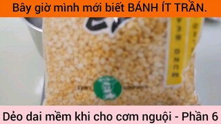 Cách làm Bánh Ít Trần khi cho cơm nguội #6