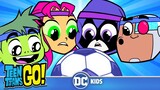 Teen Titans Go! | The Teen Titans training for the Olympics | @DC Kids