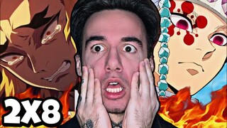 I can’t do this anymore.. DEMON SLAYER - 2x8 (REACTION)