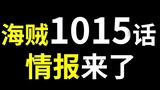 【阿旺】海贼1015话情报！到底是谁救了路飞？