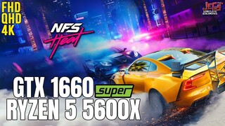 Need for Speed Heat | Ryzen 5 5600x + GTX 1660 Super | 1080p, 1440p, 2160p benchmarks!