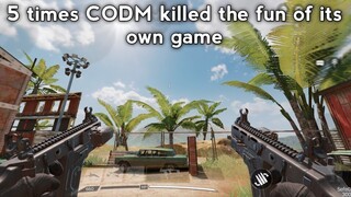 5 times CODM killed fun of its own game