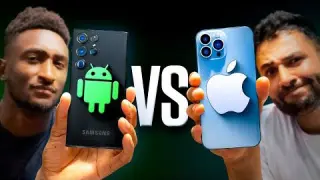Android vs iPhone - Which is ACTUALLY Better? (ft MKBHD) - MrWhoseTheBoss
