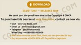 David Turu — Releases 100k