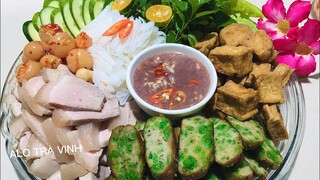 Bún Đậu Mắm Tôm- Chả Cốm- Bí quyết đơn giản để món chả cốm dai ngon ăn cùng bún đậu mắm tôm