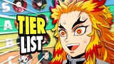 All Demon Slayer Characters RANKED — Tier List