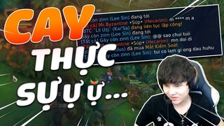 Thanh Niên Boy 1 Champ Hecarim Ức Chế Đến AFK Khi Bị Gầy Cướp Rừng | Gầy Best Leesin