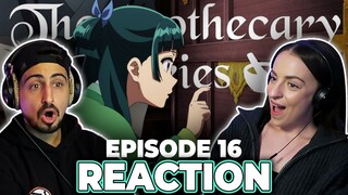 MAOMAO IS A GENIUS! The Apothecary Diaries Episode 16 REACTION!