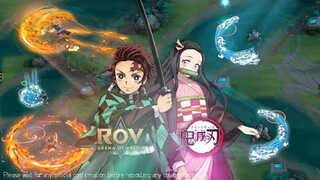 AoV X Kimetsu no yaiba - Skill effects 「 FAN MADE 」