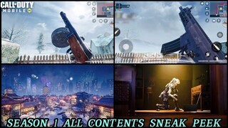 ALL NEW SEASON 1 CONTENTS SNEAK PEEK | CHINESE NUKETOWN TRAILER | NEW GUN STATS | AND MORE