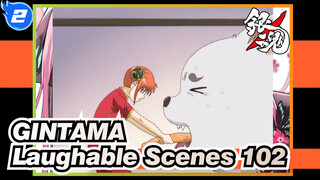 [GINTAMA]The laughable Iconic Scenes(Part 102)Sadaharu eats indiscriminately_2