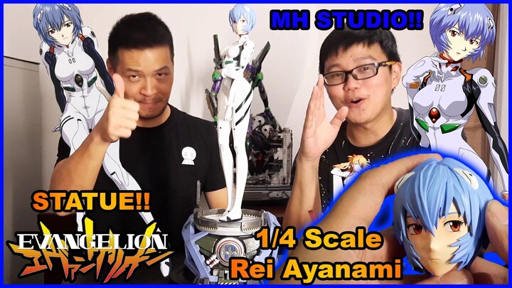 STATUE WAIFU 1/4 SCALE UNLICENSE TAPI CAKEP!! | UNBOXING 1/4 Scale REI AYANAMI BY MH STUDIO