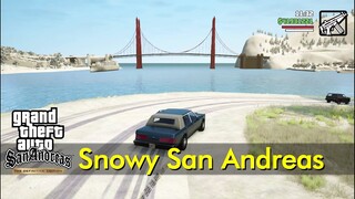 Snowy San Andreas Road Trip | GTA: San Andreas - Definitive Edition