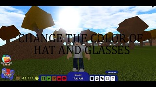 HOW TO CHANGE THE COLOR OF YOUR HAT AND GLASSES | ROCITIZEN
