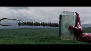 Iron Man Destroy Mjolnir