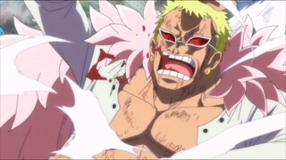 Cuộc đại chiến giữa Doflamingo và Luffy #onepiece