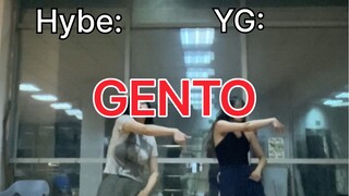Sự khác biệt giữa người hâm mộ từ các công ty khác nhau nhảy GENTO là gì! Gento nhảy sb19