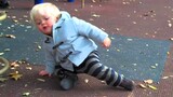 Funny Baby Scooting Around World 🐷 Funny Baby Videos