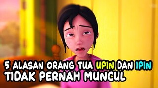 5 Alasan Orang Tua Upin & Ipin Tidak Pernah Muncul