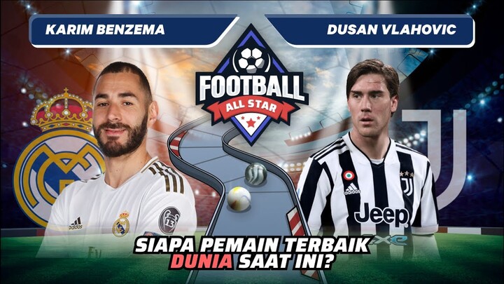 Benzema vs Vlahovic: Siapa Pemain Terbaik Dunia!? | Match 169 #AdaDiShorts #AdaBanyakEpicMoment